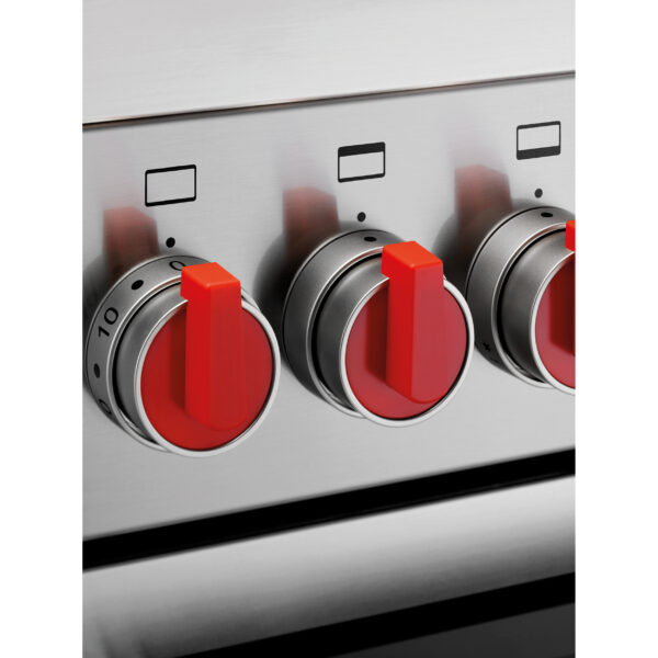 Prima red soft touch knobs-2500x2500