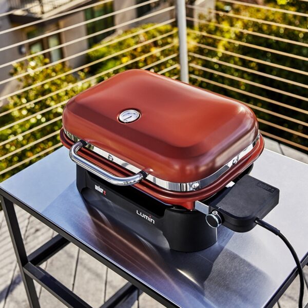 Ηλεκτρική Ψησταριά Weber Lumin Compact - Crimson 91040979 - Image 4