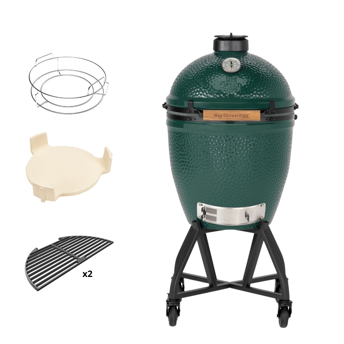 Ψησταριά Κάρβουνου LARGE BIG GREEN EGG COMBO