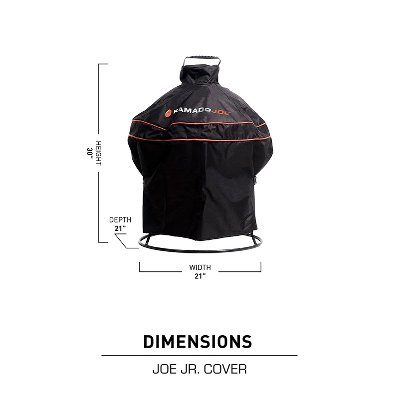 Κάλυμμα Προστασίας Ψησταριάς Κάρβουνου Kamado Joe Jr - KJ15080420 - Image 4