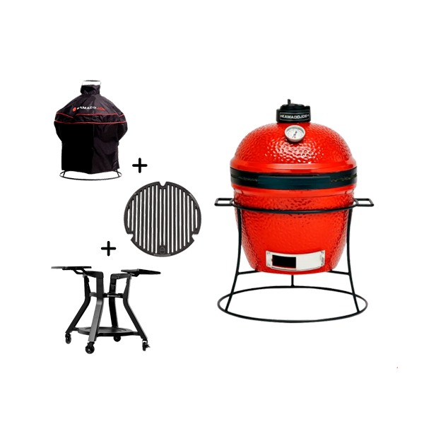 Κεραμική Φορητή Ψησταριά Κάρβουνου Kamado Joe Jr - CELEBRATION PACK
