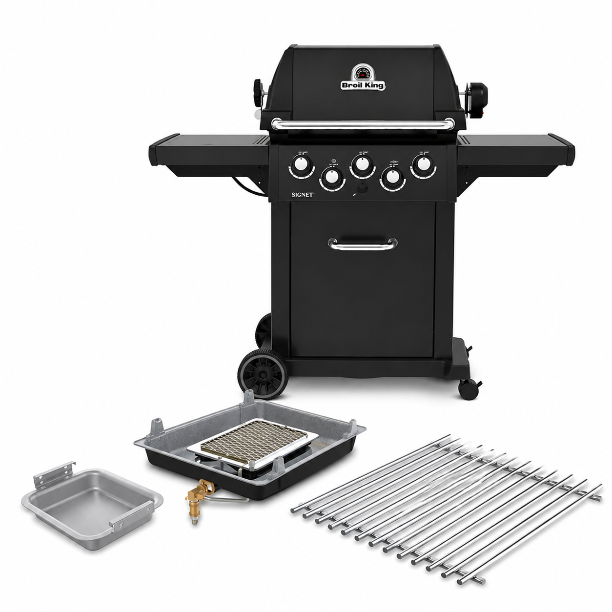 Ψησταριά υγραερίου BBQ Broil King SIGNET 390 Shadow + IR Burner 9468-83SDW+18673